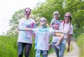 PICTURES: Hundreds enjoy colour run as £2000 raised for Linkwood Primary