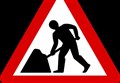 Roadworks on A96 west of Keith
