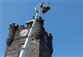 Dufftown clock tower flag raised in nick of time