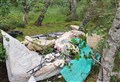 Fly-tipping: mounds of waste dumped at two Moray sites