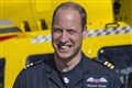 William’s praise for tireless dedication of air ambulance services