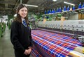 Lossie pupil weaves winning tartan design