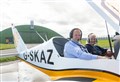 Moray woman (88) celebrates birthday by piloting plane at RAF Lossiemouth