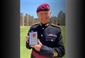 Moray soldier receives his MBE