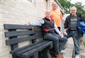 Memorial bench unveiled for Elgin Boys Club stalwart Mike Christie