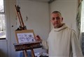 Monk prepares for debut art showcase