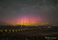 Aurora shines over Moray