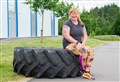 Strongwoman Rachael smashes world record