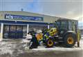 Police JCB in Moray to highlight theft issue