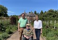 Former Gordon Castle gardener makes emotional return to home turf