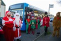Santa's Stagecoach Sleigh puts Christmas smiles on youngsters' faces