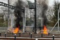 Trackside blaze disrupts rail services to and from London Paddington