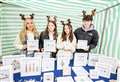 Lossiemouth High School pupils become entrepreneurs as they sell products at Christmas market in Inverness