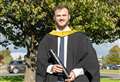 Care-experienced Moray man goes full circle after graduating from UHI Moray