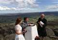 Hitched Hikers seal marriage with Ben Rinnes summit kiss