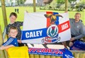 Inverness Caley Thistle pro puts on training session at Knockando Primary