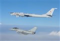 RAF Lossiemouth Typhoons intercept Russian bombers