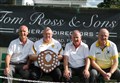 Nairn Bowling Club team wins Forres open triples event