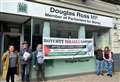 Pro-Palestine group hold demonstration outside Moray MP Douglas Ross’ office