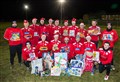 Forres Thistle support Moray and Grampian Christmas Toy and Food Appeal