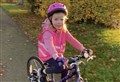 5-year-old Moray girl takes on 15k cycle challenge for charity 