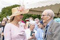 Hospice volunteer aged 100 meets the royals at garden party