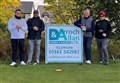 Local businesses swing into action as golf fundraiser raises cash for defibrillator