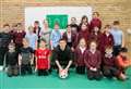 Buckie Thistle star meets local primary school pupils ahead of Celtic cup clash