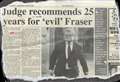 2003 – Judge recommends 25 years for 'evil' Fraser