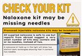 NHS issues 'check your kit' alert for Naloxone equipment holders