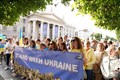Thousands of Ukrainians mark their independence day in Dublin