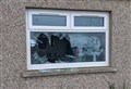 Window smashed at Lossiemouth building 