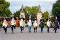 Budding botanists put best foot forward in Kew’s annual clogs and apron race