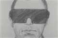 Police release sketch of man in ‘distinctive’ sunglasses wanted after sex attack