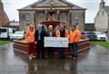Firms donate £1k to upkeep of Fochabers gathering place