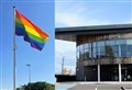 LGBT flag stolen from Moray school