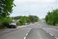 Roadworks on A96 in Alves ahead of new 20mph zone