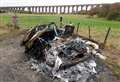 Fire that destroyed luxury car near Culloden Viaduct was 'deliberate'