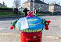 World Parkinson’s Day: ‘Absolutely lovely’ post box tributes as landmarks ‘go blue’ in Moray