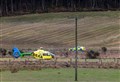 Woman airlifted to Aberdeen after Keith crash