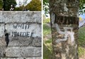 Racist graffiti in Moray park prompts police appeal