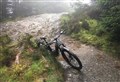 OUT AND ABOUT WITH RALPH: Red, black and blue - the effect of mountain bike trails in the wet!