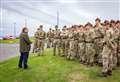 Soldiers from Fort George bound for Afghanistan