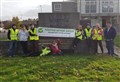 Pictures: Positive Action Group clean up Elgin Town Hall in latest outing