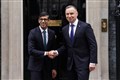 Polish president meets Sunak at Downing Street to discuss Ukraine