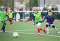 PICTURES: Benfica football coaches teach skills to Moray youngsters