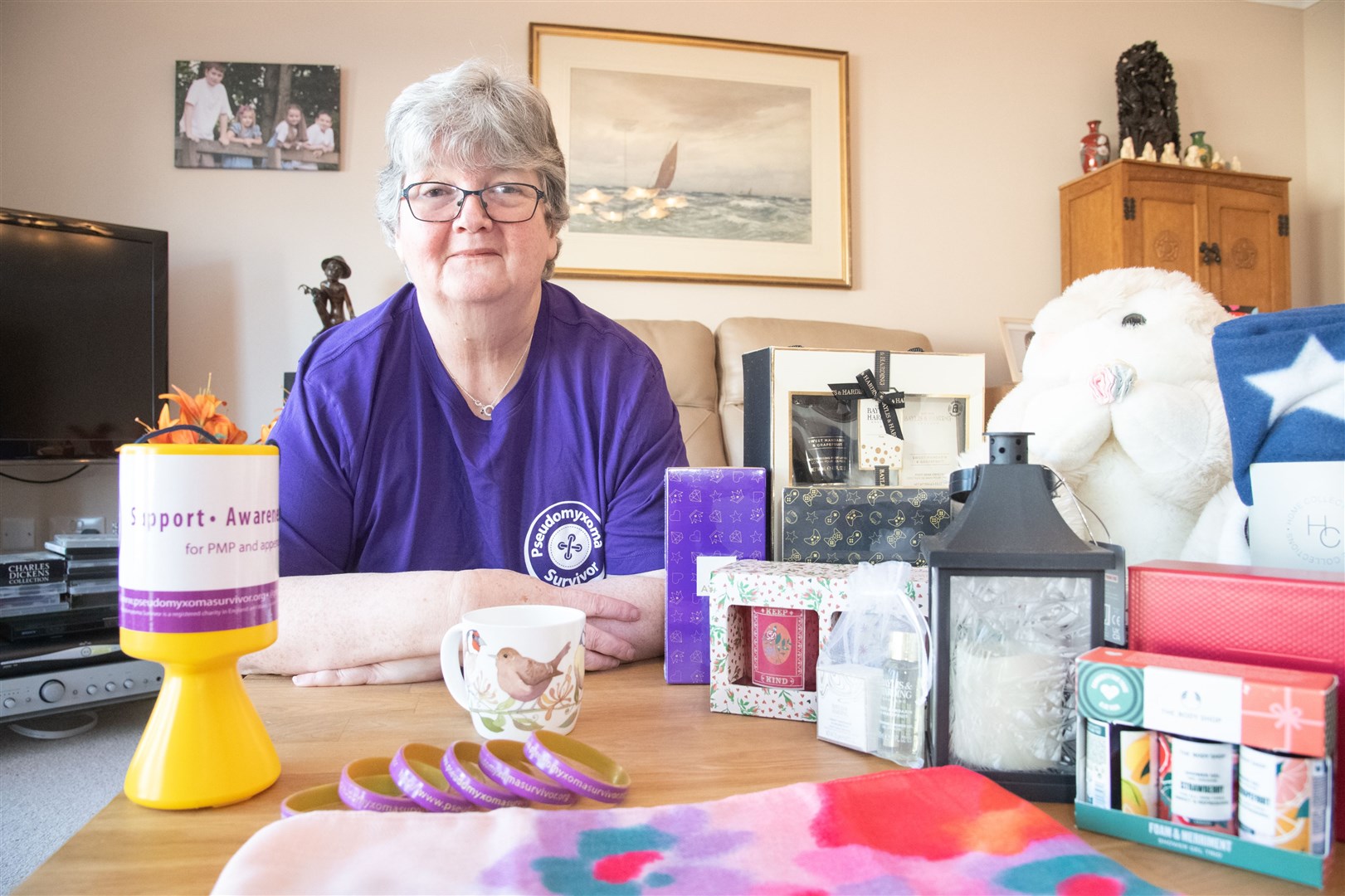 Elizabeth Runcie is holding a coffee morning on Saturday to raise money for the charity Pseudomyxoma Support which helped her during her battle with the rare cancer. Picture: Daniel Forsyth