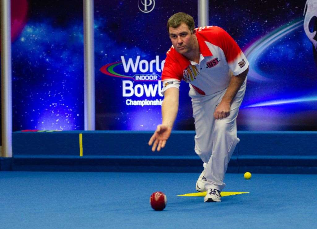 Mike Stepney also plays in the World Indoor Bowls tournament in Norfolk, where he has previously reached the pairs final.