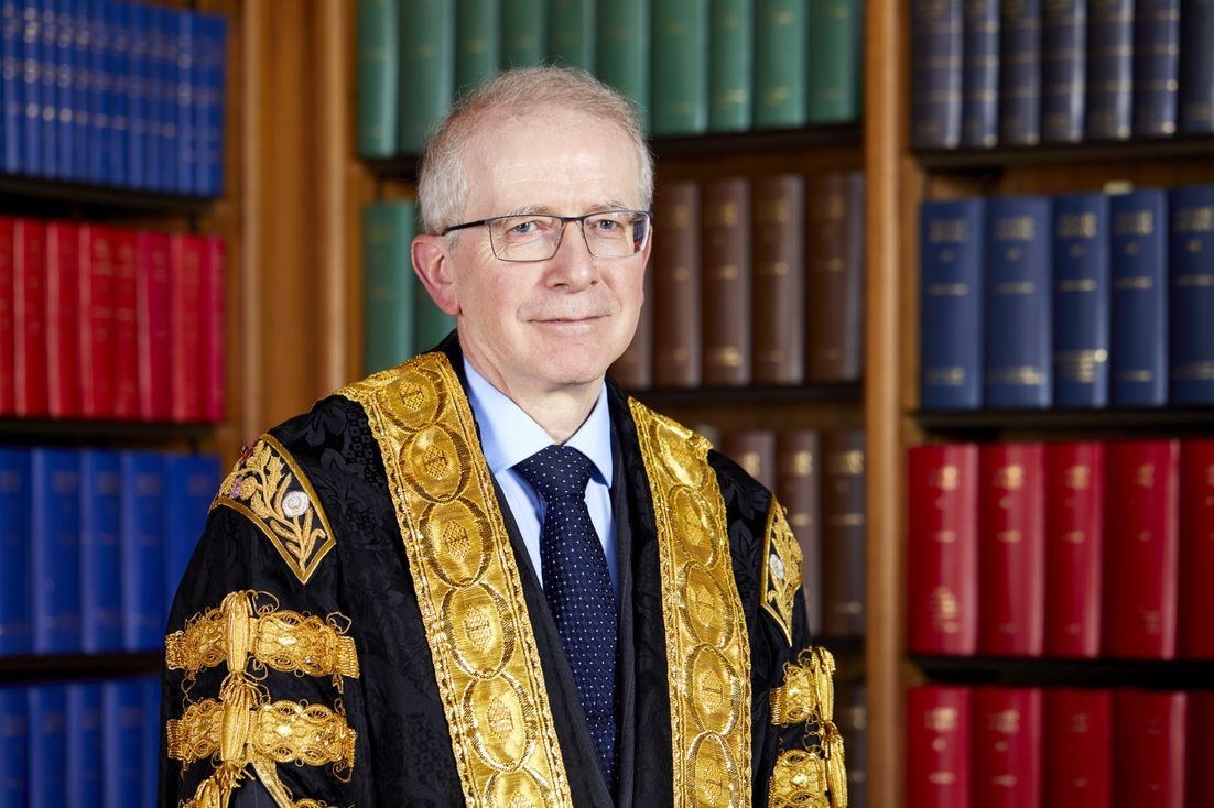 Supreme Court president Lord Reed (Kevin Leighton/UK Supreme Court/PA)