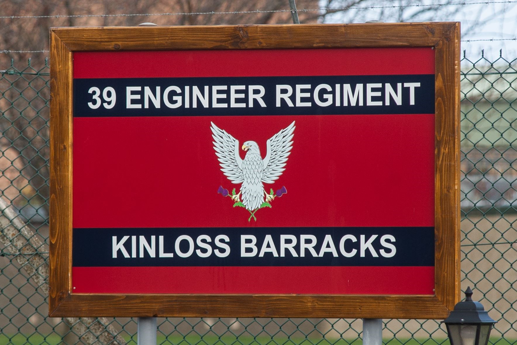Kinloss Barracks is home to 39 Engineer Regiment.Picture: Daniel Forsyth